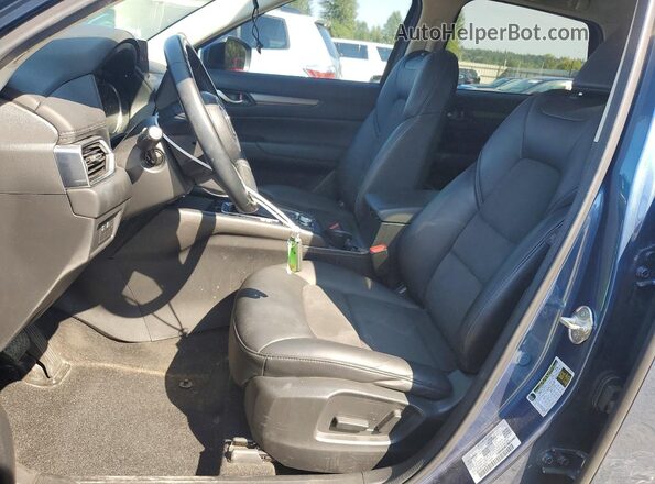 JM3KFACM1K1603121 2019 MAZDA CX-5 Blue წინა სალონის ხედი
