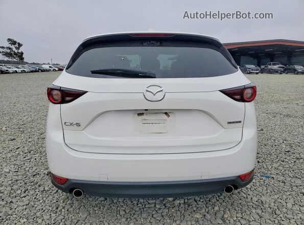 JM3KFACM1L0849870 2020 MAZDA CX-5 White Вид ззаду