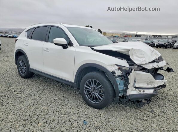 JM3KFACM1L0849870 2020 MAZDA CX-5 White Передня права чверть