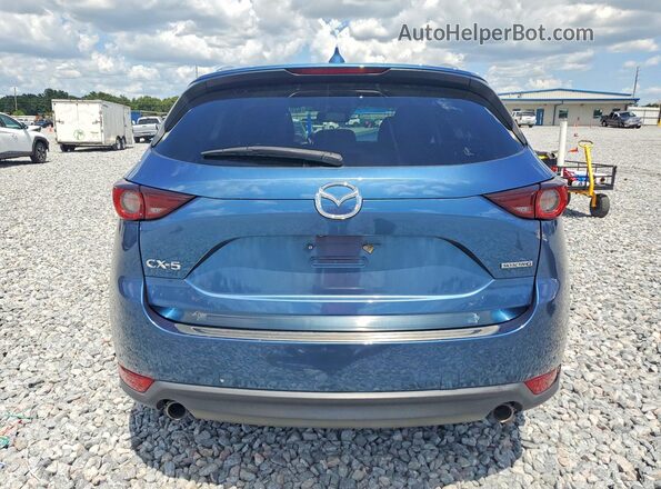 JM3KFACM1L1863021 2020 MAZDA CX-5 Blue Widok z tyłu