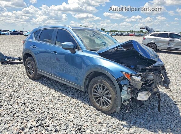 JM3KFACM1L1863021 2020 MAZDA CX-5 Blue Przód prawy