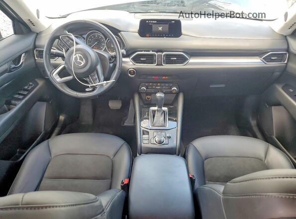 JM3KFACM1L1863021 2020 MAZDA CX-5 Blue Widok deski rozdzielczej