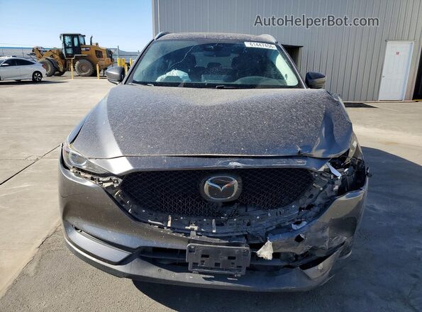 JM3KFACM1M0330335 2021 MAZDA CX-5 Charcoal წინა ხედი