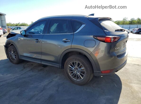 JM3KFACM1M0330335 2021 MAZDA CX-5 Charcoal უკანა მარცხენა