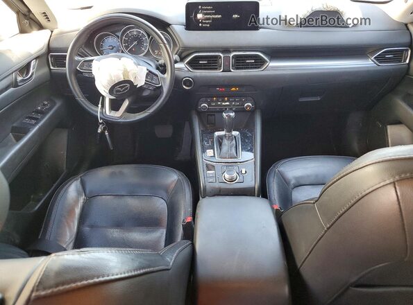 JM3KFACM1M0330335 2021 MAZDA CX-5 Charcoal წინა პანელის ხედი