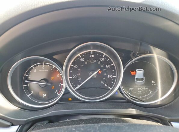 JM3KFACM1M0337446 2021 MAZDA CX-5 Black Սարքավորումների վահանակի տեսք