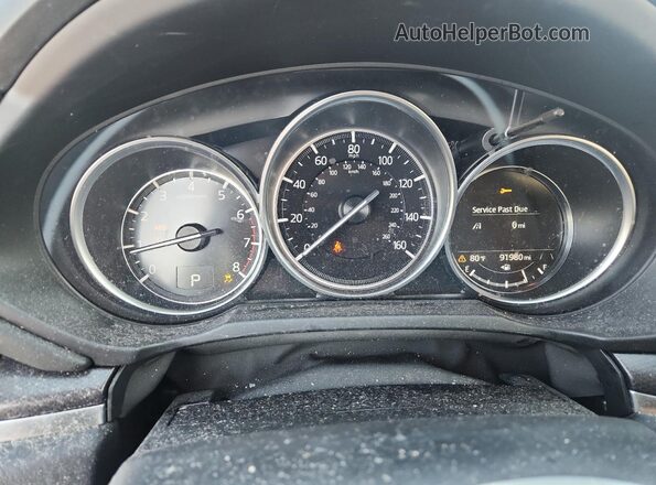JM3KFACM1M0371936 2021 MAZDA CX-5 Gray Vista del cuadro de instrumentos