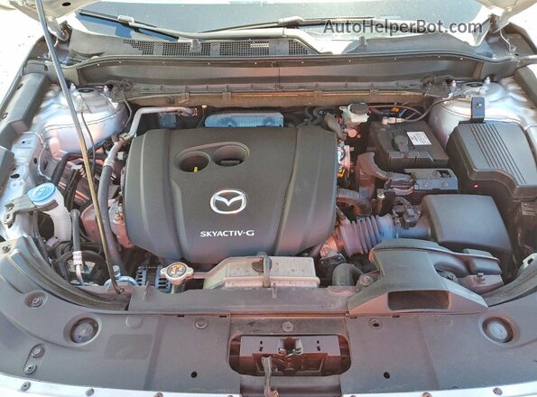 JM3KFACM1M1351003 2021 MAZDA CX-5 Silver Սալոնի հետևի տեսք