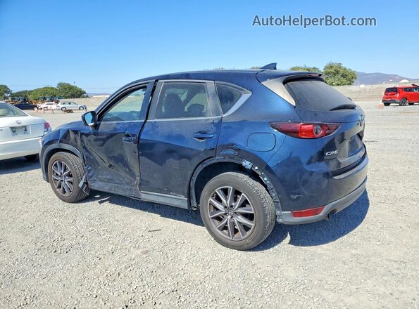 JM3KFACM2J0337855 2018 MAZDA CX-5 Blue Հետևի ձախ