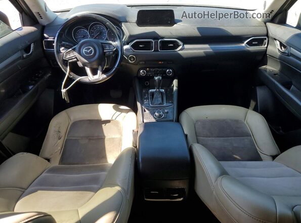 JM3KFACM2J0337855 2018 MAZDA CX-5 Blue Առջևի վահանակի տեսք