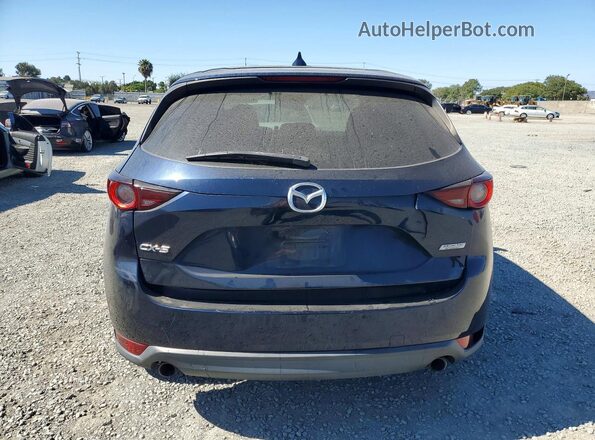 JM3KFACM2J0337855 2018 MAZDA CX-5 Blue Հետևի տեսք