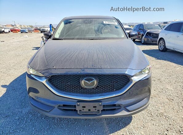 JM3KFACM2J0337855 2018 MAZDA CX-5 Blue Դիմացի տեսք