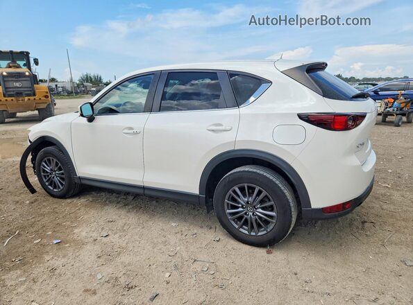 JM3KFACM2L1864145 2020 MAZDA CX-5 White Հետևի ձախ