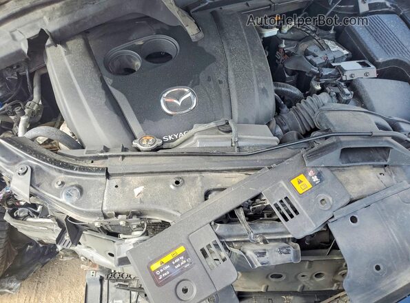 JM3KFACM2M0349962 2021 MAZDA CX-5 Black Widok wnętrza z tyłu