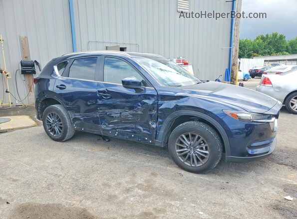JM3KFACM2M1365461 2021 MAZDA CX-5 Blue Передня права чверть