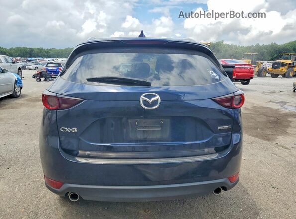 JM3KFACM2M1365461 2021 MAZDA CX-5 Blue Вид ззаду