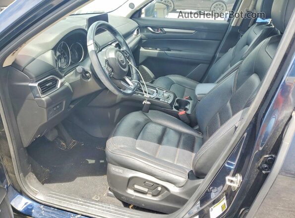 JM3KFACM2M1365461 2021 MAZDA CX-5 Blue Вид салону спереду