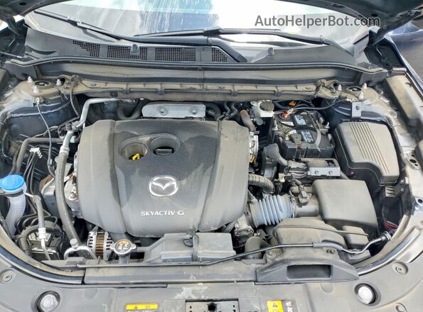 JM3KFACM2M1365461 2021 MAZDA CX-5 Blue Вид підкапотного простору