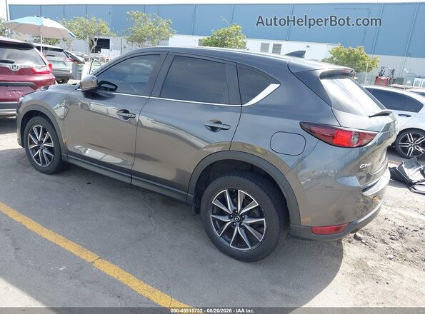 JM3KFACM3J1432323 2018 MAZDA CX-5 Gray Trasero izquierdo