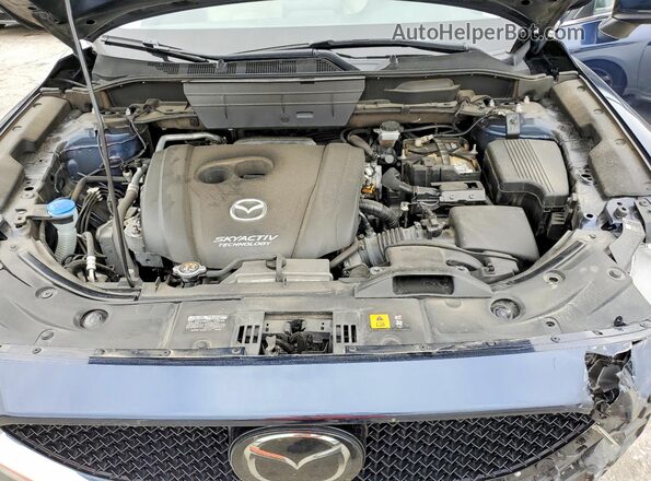 JM3KFACM3J1445153 2018 MAZDA CX-5 Blue Вид підкапотного простору