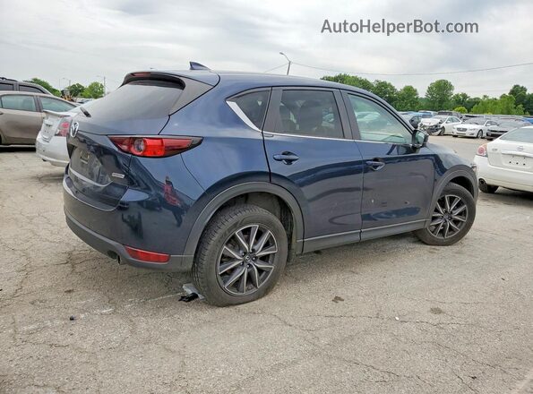 JM3KFACM3J1445153 2018 MAZDA CX-5 Blue Задня права чверть