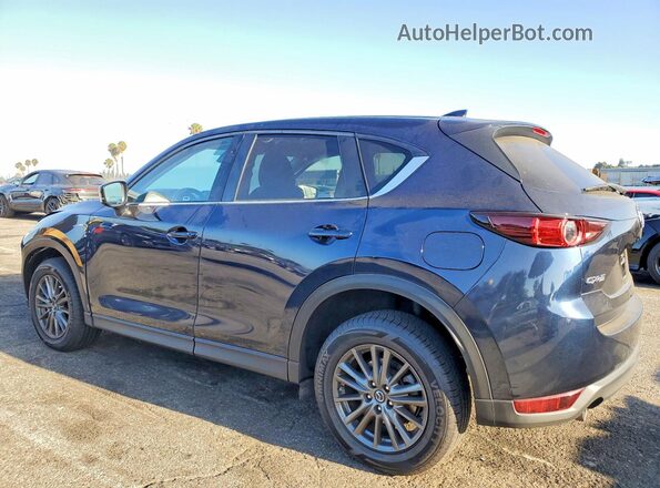 JM3KFACM3K0698934 2019 MAZDA CX-5 Blue Հետևի ձախ