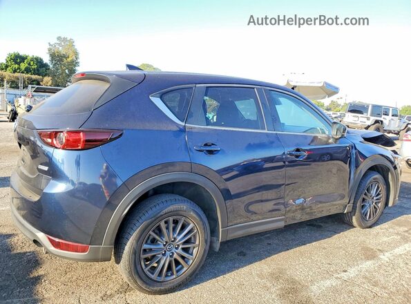 JM3KFACM3K0698934 2019 MAZDA CX-5 Blue Հետևի աջ