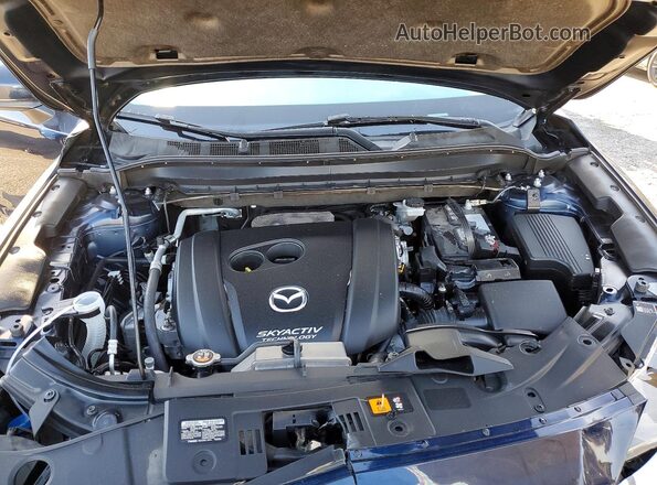 JM3KFACM3K0698934 2019 MAZDA CX-5 Blue Շարժիչի բաժամունքի տեսք