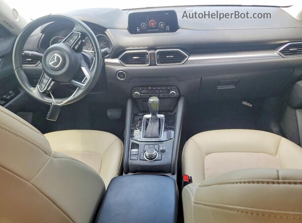 JM3KFACM3L0738964 2020 MAZDA CX-5 Белый Вид панели приборов