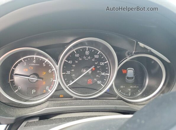 JM3KFACM3L0738964 2020 MAZDA CX-5 Белый Вид щитка приборов