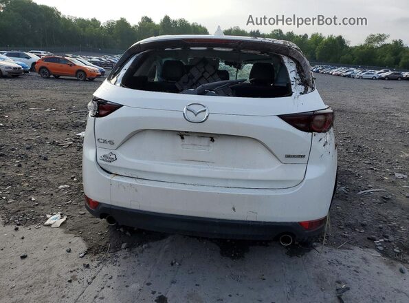 JM3KFACM3L0754758 2020 MAZDA CX-5 White Rear view