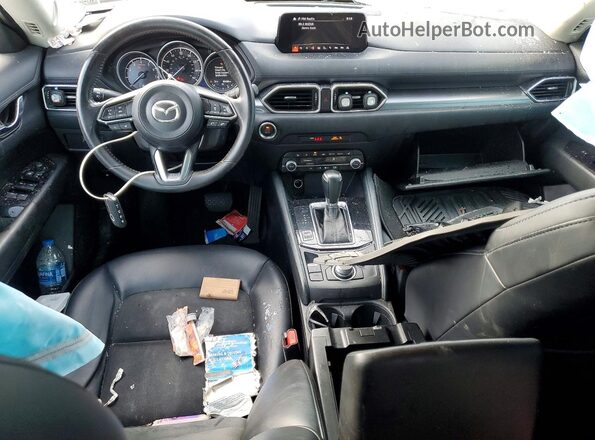 JM3KFACM3L0754758 2020 MAZDA CX-5 White Dashboard view