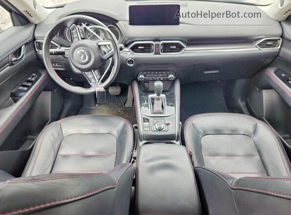 JM3KFACM3M0341224 2021 MAZDA CX-5 Gray წინა პანელის ხედი