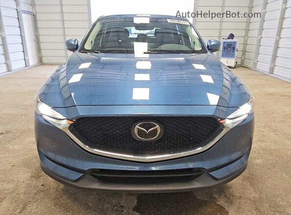 JM3KFACM3M0403334 2021 MAZDA CX-5 Blue Vista frontal