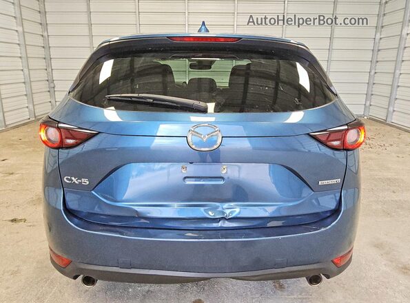 JM3KFACM3M0403334 2021 MAZDA CX-5 Blue Vista trasera