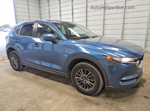 JM3KFACM3M0403334 2021 MAZDA CX-5 Blue Delantero derecho