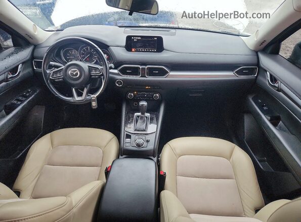 JM3KFACM4J1373721 2018 MAZDA CX-5 White Вид панелі приладів
