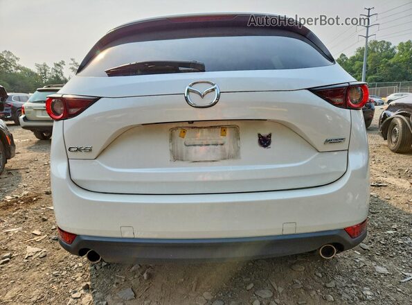 JM3KFACM4K1607180 2019 MAZDA CX-5 White Вид ззаду