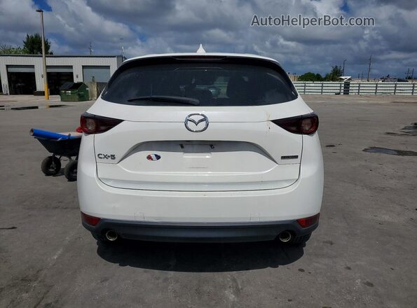 JM3KFACM4L0723762 2020 MAZDA CX-5 White Widok z tyłu