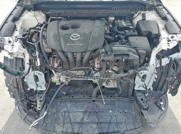 JM3KFACM4L0723762 2020 MAZDA CX-5 White Widok wnętrza z tyłu