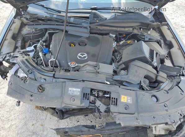 JM3KFACM4L0790359 2020 MAZDA CX-5 Black Vista del compartimento del motor