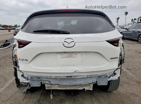 JM3KFACM4L0831248 2020 MAZDA CX-5 White უკანა ხედი
