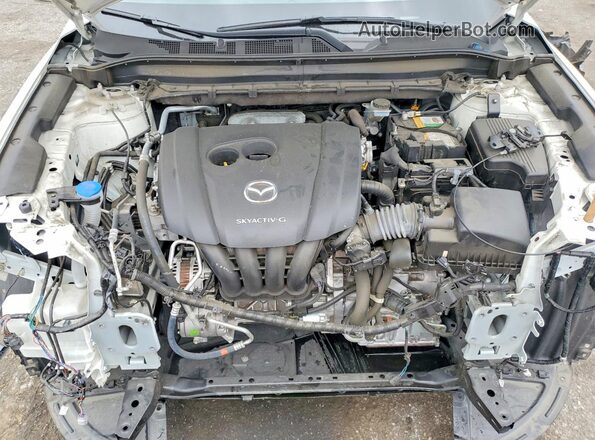JM3KFACM4L0831248 2020 MAZDA CX-5 White ძრავის განყოფილების ხედი