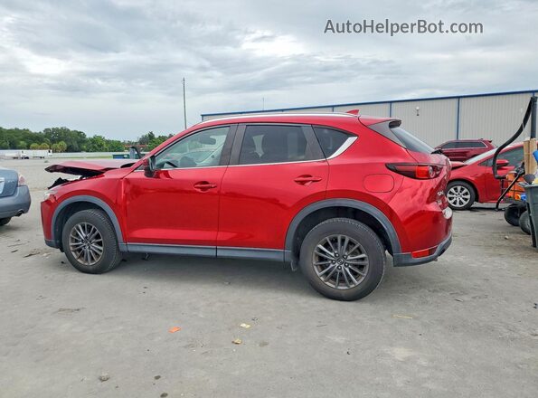 JM3KFACM4M0362065 2021 MAZDA CX-5 Red Հետևի ձախ