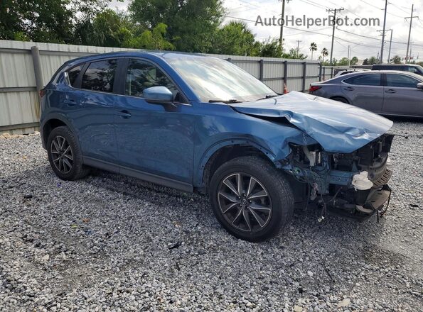 JM3KFACM5J0341897 2018 MAZDA CX-5 Blue Delantero derecho
