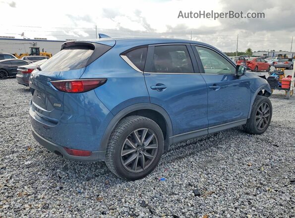 JM3KFACM5J0341897 2018 MAZDA CX-5 Blue Trasero derecho