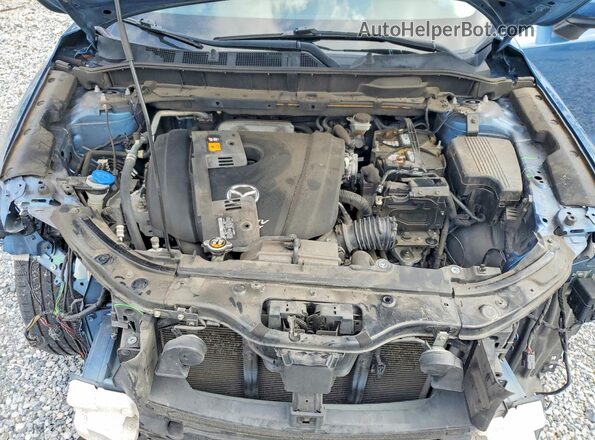 JM3KFACM5J0341897 2018 MAZDA CX-5 Blue Vista del compartimento del motor