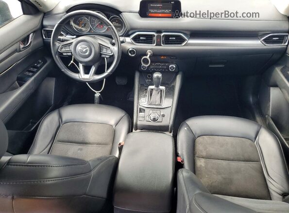 JM3KFACM5J0341897 2018 MAZDA CX-5 Blue Vista del salpicadero