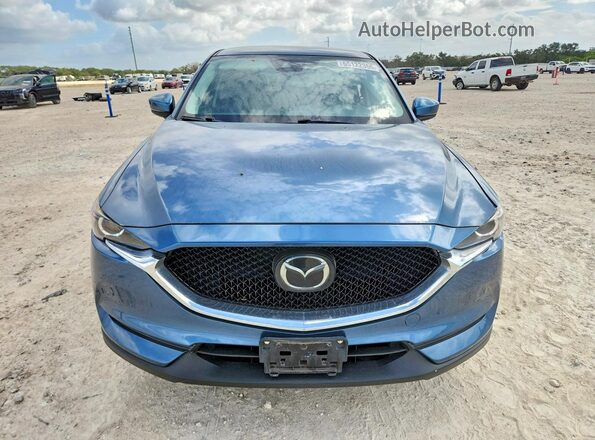 JM3KFACM5K0633860 2019 MAZDA CX-5 Blue წინა ხედი