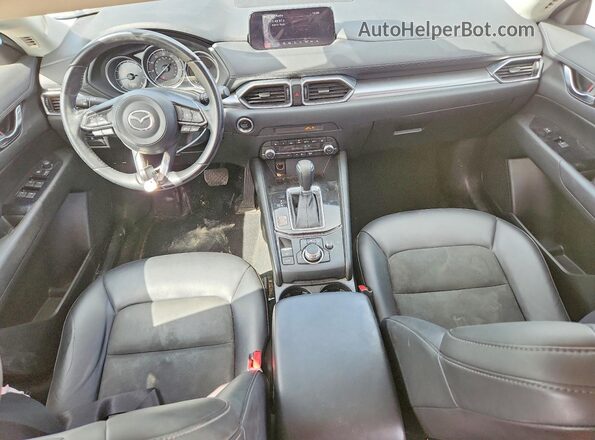 JM3KFACM5K0633860 2019 MAZDA CX-5 Blue წინა პანელის ხედი